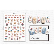 3D Nail Stickers - CA-241